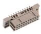 DIN connector: 304-80064-05 - EPT: DIN connector: 304-80064-05 ; DIN41612 C/3 Female  Straight Solder  RM2,54mm; 30pin, Termination lenght L=2,5mm  SPQ:45pcs = Harting 09291306903