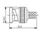 Koaxialsteckverbinder: BNC-1101A-DGN