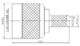 Koaxialsteckverbinder: TNC-1101-TGN