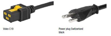 Power cord: SCHURTER 6051.2045