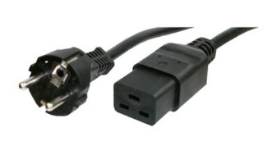 Power cord: FELLER VIIG-H05VVF3G150-C19/3,00M SW9005