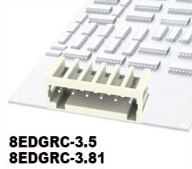 PCB Plug-In Terminal Blocks: 8EDGRC-3.5-02P-11-01AH