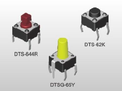 Micro button: DTS-6 (17mm) N-V