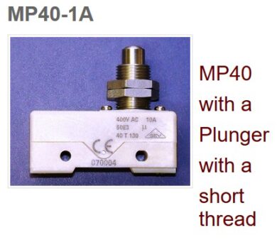 Microswitch: MP40-1A