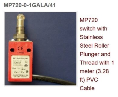 Koncový spínač: MP720SI-0-1 GATA /42SI