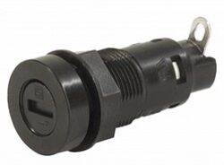 0031.1081 - SCHURTER 0031.1081 Fuse holder, 5 x 20 mm, 10 A, 250 V, Central mounting