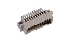 DIN konektor: 103-80004 - EPT: DIN konektor: 103-80004  DIN 41612 C/3 Male úhlová pájecí RM2,54mm, 30pin, délka pinu 3,00mm SPQ :54ks ~ ERNI 424189 ~  Harting 09251306921