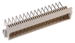 EPT: DIN konektor: 107-40064 - EPT: DIN konektor: 107-40064 konektor DIN 41612 Zástrčka 90 °, typ E; Ter. délka 3 mm; 48 pinů, pájka