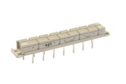 EPT: DIN-Anschluss: 114-40080 - EPT: DIN Stecker: 114-40080 DIN 41612 Buchse gerade, Typ H15 Low Profile; Abschlusslnge 4 mm; 15 Pin, lten