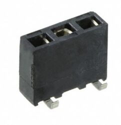 Lišta zásuvka: AMP1241152-3 - AMP: Lišta zásuvka: AMP1241152-3; 3pin ; SMD, RM2,54mm; jednořadá  lišta  přímá