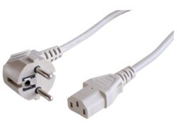Power cord: VOLEX 172930/6 - Power cord: VOLEX 172930/6 Power cord, Europe, Plug Type E + F on C13-Connector, H05VV-F 3G0.75 mm2, gray, 1,5 m