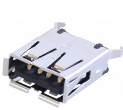 1734366-1 TE Connectivity - TE Connectivity 1734366-1 USB chassis connector type A, PCB connector, vertical. In stock in EU