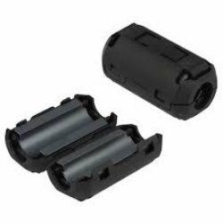 Snap Ferrite: 28A2809-0A2 - Laird: 28A2809-0A2 Ferrite Clamp On Cores CLAMP-ON d=9mm; 35,25x19,70x18,25mm (Impedance 25Mhz-120 Ohm; 100Mhz-220 Ohm; 300MHz-360 Ohm) SPQ:350pcs - black