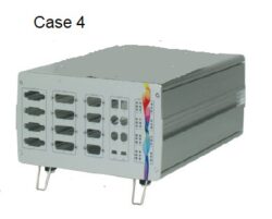 Kompaktes Gehäuse: ELMA Typ Guardbox 33: 33-424-55; Case 4 - ELMA Kompaktes Gehuse:Typ Guardbox 33 Easy Set; 183,5mm x 111mm x 240mm