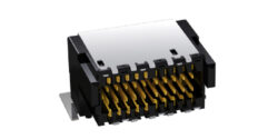 EPT Connector ZERO8 405-51120-51 - EPT Connector ZERO8 405-51120-51: plug, angled, 20 pins; EMC shielding, Spacing = 0.8mm