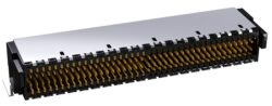 Connector 405-51180-51 - EPT Connector ZERO8 405-53180-51: plug, angled, 80 Pins, EMC shielding, Pitch = 0,8mm