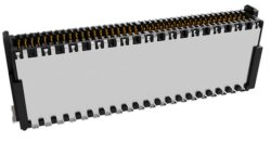 Steckverbinder 405-54180-51 - EPT Steckverbinder ZERO8 406-54180-51: plug, high-profile, 80 Pins, EMC - Abschirmung, Tonhhe = 0,8mm