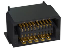 Konektor 406-51120-51 - EPT Konektor ZERO8 406-51120-51: socket, angled,  20 pinů; EMC stínění, Rozteč = 0,8mm
