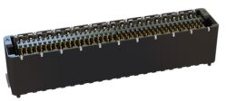 Steckverbinder 406-53180-51 - EPT Steckverbinder ZERO8 406-53180-51: Socket, angled, 80 Pins, EMC - Abschirmung, Tonhhe = 0,8mm