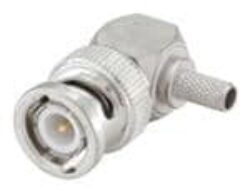 Coaxial Connector: 51S207-306N5 Rosenberger - Rosenberger: 51S207-306N5  RF Coaxial Connector BNC Male/Plug Crimp For Cable R/A RG58 Rosenberger