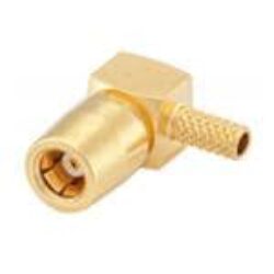 Coaxial Connector: 59K214-302l5 Rosenberger - Rosenberger: Coaxial Connector SMB: RF Coaxial Connector SMB  Crimp For Cable Right Angle RG316 Rosenberger