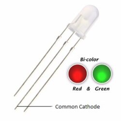 BL-BEG204 LED 5mm red/green - BL-BEG204 LED 5mm red/green LED Red/Green 5mm ROHS H=8,62mm; 3pin RM:2,54mm