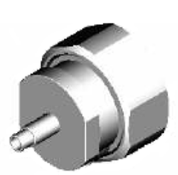 Coaxial Connector: 716-7103-TSS - RF Coaxial Connector  7/16 Male/Plug for Semi-rigid