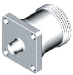 Coaxial Connector: 716-7204-TSS - Schmid-M: Coaxial Connector 7/16: RF Coaxial Connector 7/16 Female/Jack for Semi-rigid