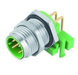 Binder 99-3731-202-04 - Binder: 99-3731-202-04 Konektor M12-D, 4pinů  Plug do panelu IP67, UL