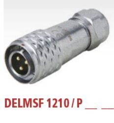 DELMSF1210/P3I - DELTRON Cable plug 3P IP67 SPQ:10