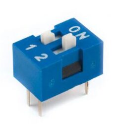 DIP-Switch DS1040-02-B-N - Schmid-M: DIP-Switch DS1040-02-B-N  Poles number: 2; OFF-ON; 0.025A/24VDC; Pos: 2 ~ EDS102SZ ~ Grayhill 76SB02T ~ C&K BD02 ~ CTS 206-2ES ~ CUI Devices DS01-254-S-02BE