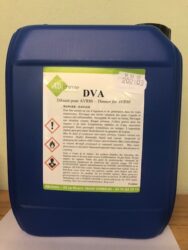DVA 05L - AB CHIMIE: Acrylic thinner for AVR80 , SPQ-5L, 
Our company provides transport for these goods only within the Czech Republic. The customer must order transport outside the Czech Republic at his own expense.