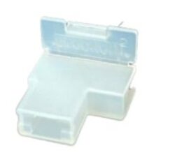 Insulation housing EH 649 PA66-V0 Natur - STOCKO: Housings for standard and low insertion EH 649 PA66-V0 Natur  force receptacles, flag type version 6.3 mm
