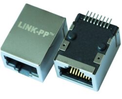 LPJE8802DNL - LPJE8802DNL; RJ45 connector 1x1 Surface Mount -40C - +85C 11,75x18,65x15,74mm