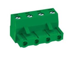 MC100-76205 - DECA: Cable Plug-In Terminal Blocks, Straight, RM 7,62mm 5 Poles, Green