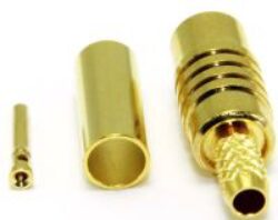 Coaxial Connector: MCX-1203-TGG - Schmid-M: RF Connector MCX Straight Jack Crimp for RG 174, 188A, 316; Huber+Suhner 21 MCX-50-2-13/111NH 23005298; Huber+Suhner 21 MCX-50-2-13/133NH 22658279