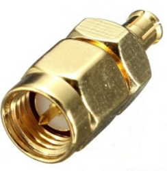 Coaxial Adapter: MCXp-SMAp-725-TGG - Schmid-M: RF Adapter MCX Plug - SMA Plug