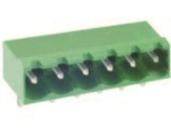 Klemmenblock: ME030-50002 - DECA:Leiterplatten Printklemmen ME030-50002 90  Abstand = 5,00mm; Spannung = 300 V; Strom = 16A; 2 Pole
