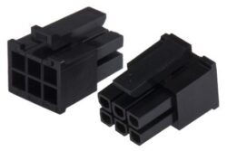 MLX43025-0600 - Molex Micro-Fit Connector Housings MICRO-FIT RM3,00mm; 6pin