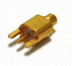 Vysokofrekvenční konektor: MMCX-5101-TGG - Schmid-M: Vysokofrekvenční konektor MMCX male/plug do DPS ~ Huber Suhner 81_MMCX-50-0-1/111OE 22646298 ~ Samtec MMCX-P-P-H-ST-SM1 ~ Molex 73415-2121 ~ AMP TE 1408496-1
