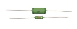 Resistor: Vitrohm POS400JT-77-27KAA / PO591-0 - Vitrohm POS400JT-77-27KAA / PO591-0 Kovov filmov rezistor, 27kOhm, 4 W, 5%, axiln, -55C ~ 200C, D=9mm, L=9mm, THT