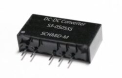 DC/DC converter: S3-0512 D - Schmid-M: S3-0512 D DC/DC converter Uin = 5V, Uout: 12V, 2W, DIL 14