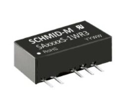 DC/DC měnič: SA-0512 S1 - Schmid-M: SA-0512 S1 DC / DC mni Uin = 5V, Uout: 12 V, 1W, SIL4