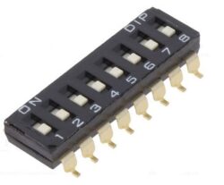 Knitter Switch SBS 1008 - Knitter Switch SBS 1008 Pepna: DIP-SWITCH; OFF-ON; 0,025A/24VDC; pol: 8; -4085C; SMD