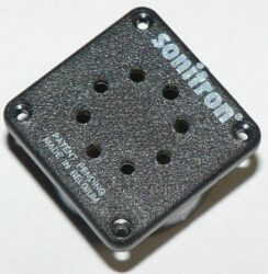 SCS-24-P10 - Sonitron SCS-24-P10 Piezoceramic Speaker 1000-8000Hz Q25,1x9,7mm