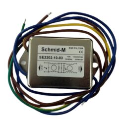 SE2202-10-03 - SE2202-10-03 Schmid-M Filter 120/250VAC 10A 50/60Hz  2x33cm Wire RM75mm ~ MILFLEX X31-1