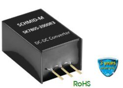 SK-7803-2000R3 DC/DC Converter - Schmid-M SK-7803-2000R3 DC/DC Converter Uin: 24V (6-36V)  Uout: 3,3V 2000mA  non isolated SIL Pin-out compatible with LM78XX ~ TRACO TSR 2-2433