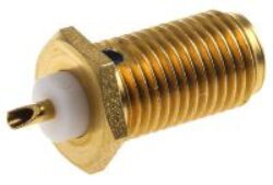 Coaxial Connector: SMA-7206-TGG - Schmid-M: RF Connector SMA Straight Bulkhead Jack for RG 405/U (0,085) = Rosenberger 32K601-271L5 = Huber Suhner 24_SMA-50-2-15/111_NH 22645490