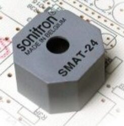 SMAT-21-P15 - Sonitron SMAT-21-P15 Piezo mni bez budie 0-30VAC 0,6-5kHz 90dB