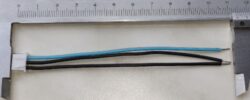 SM CAB 2615 03H+22AWG-100+(strip 5mm) - Cable Assembly Housing RM2,5 3P Strip/Tin End 5mm